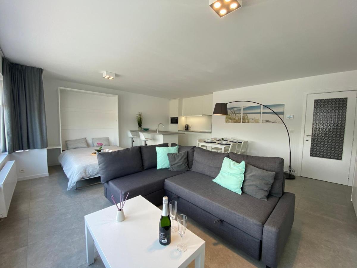 Residentie Duinenzucht - Appartement Laure I Studio Lynne เบรเดเน ภายนอก รูปภาพ