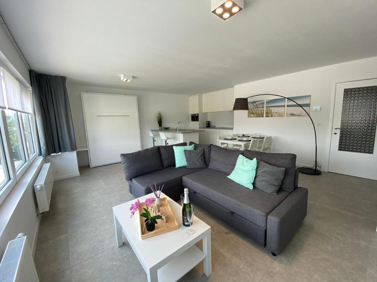 Residentie Duinenzucht - Appartement Laure I Studio Lynne เบรเดเน ภายนอก รูปภาพ