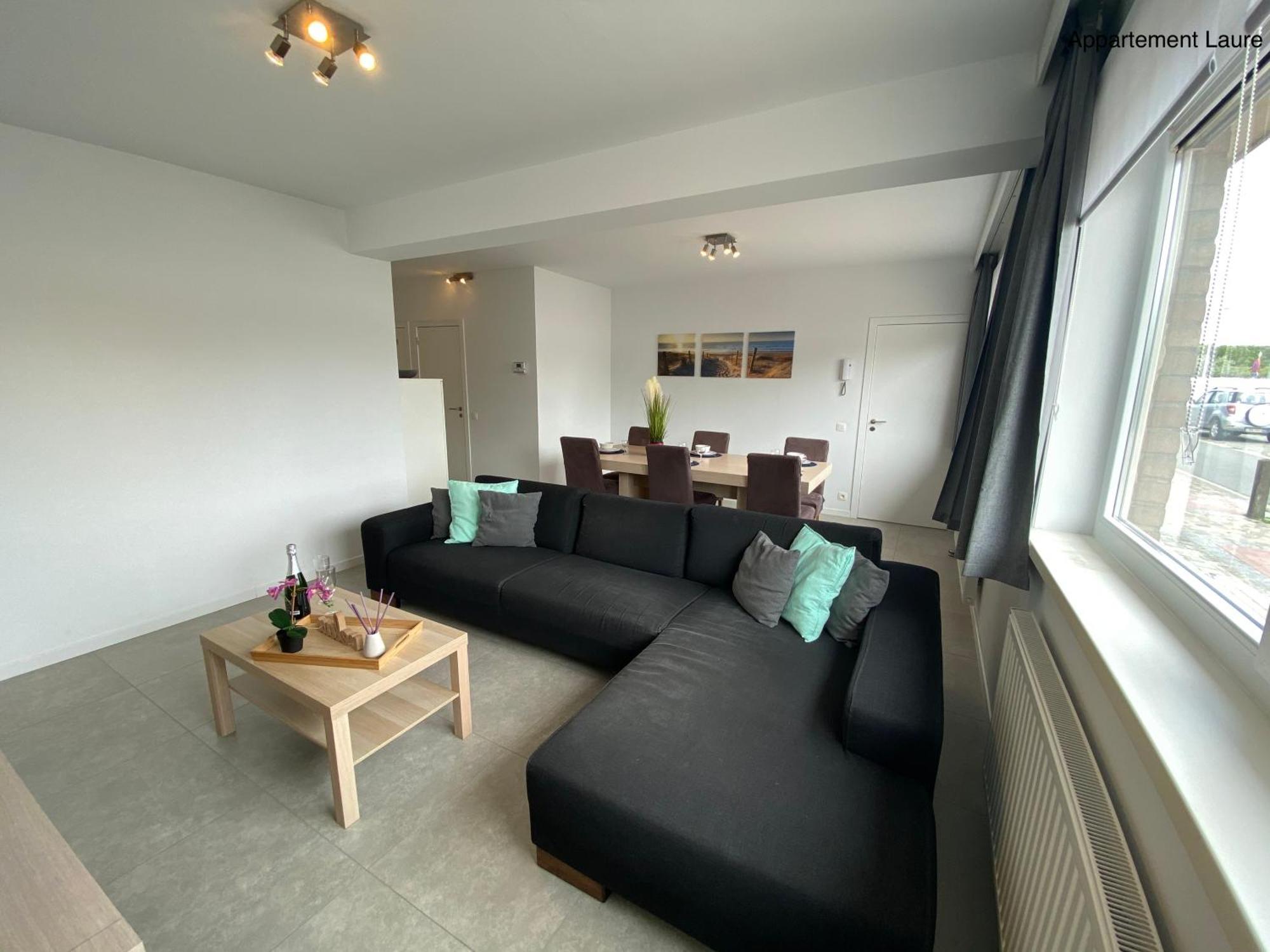 Residentie Duinenzucht - Appartement Laure I Studio Lynne เบรเดเน ห้อง รูปภาพ